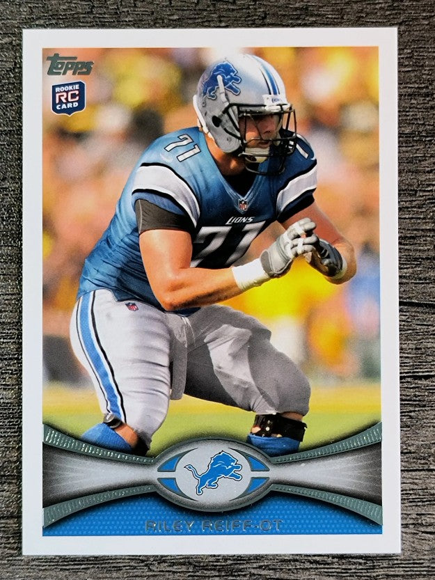 2012 Topps #345 Riley Reiff RC