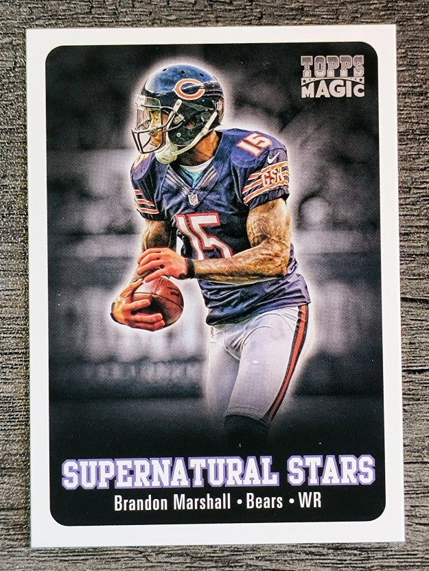 2012 Topps Magic Supernatural Stars #SSBM Brandon Marshall