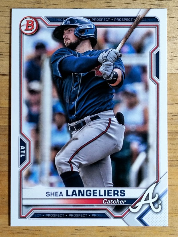 2021 Bowman Prospects #BP28 Shea Langeliers