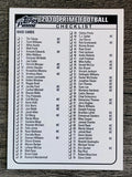 2010 Topps Prime Checklists #NNO 1-150