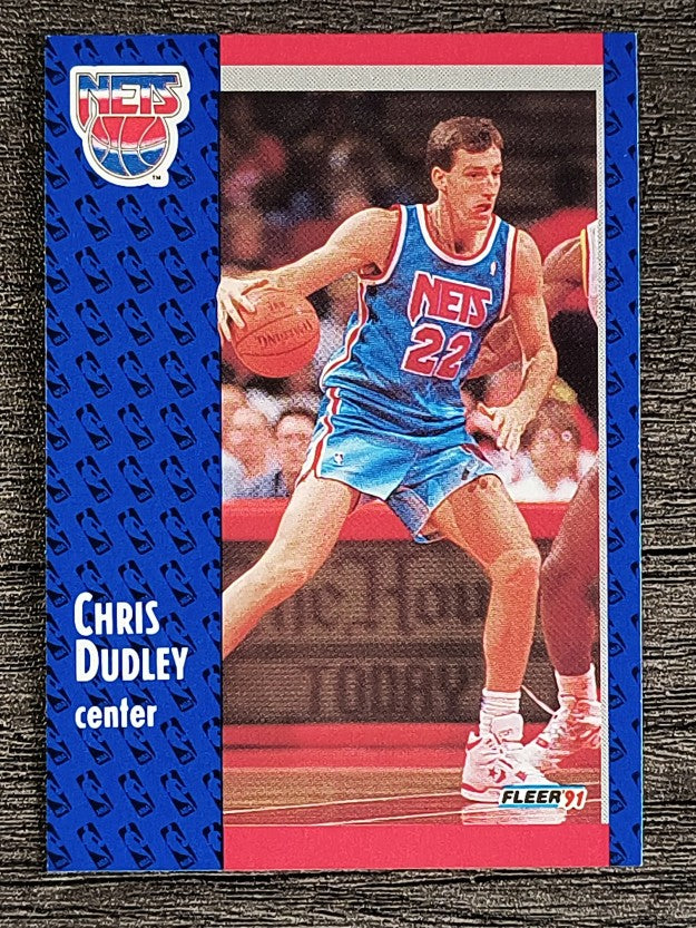 1991-92 Fleer #131 Chris Dudley