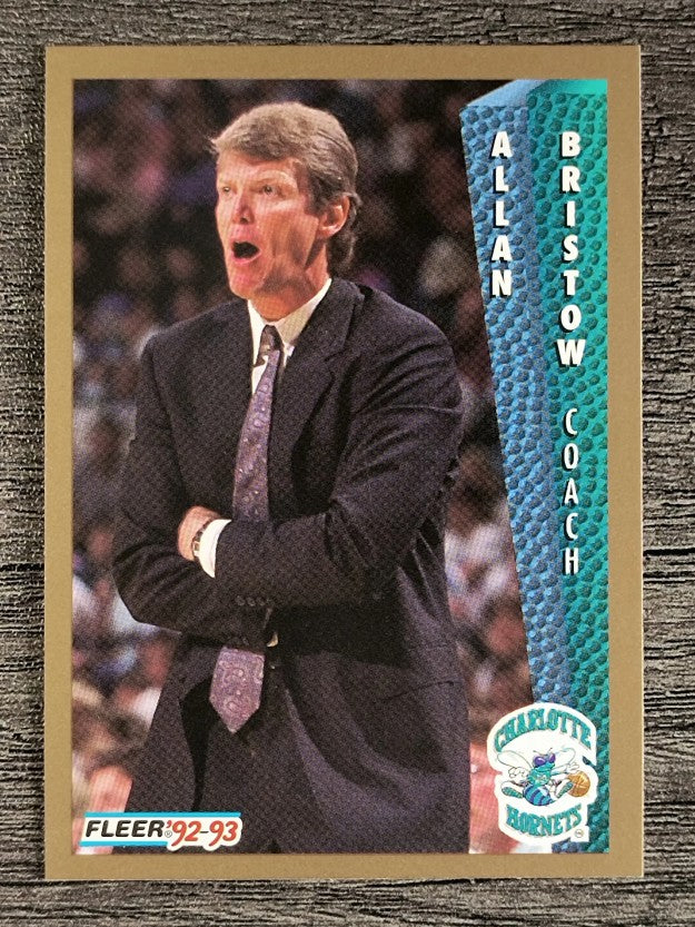 1992-93 Fleer #21 Allan Bristow CO