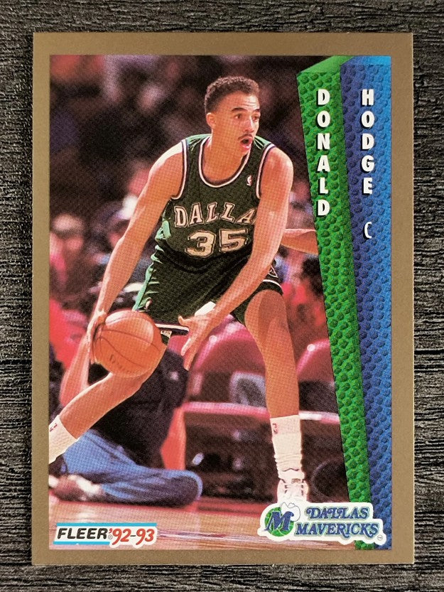 1992-93 Fleer #50 Donald Hodge