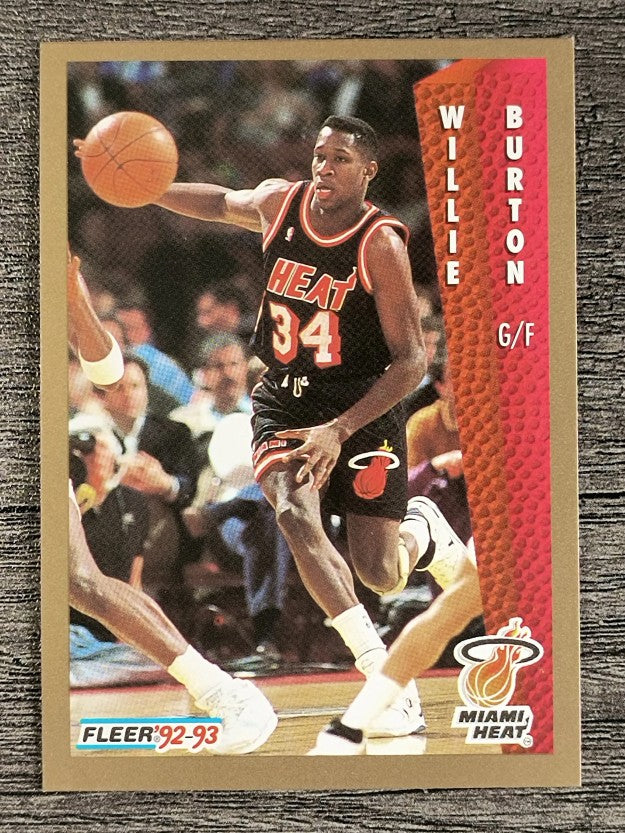 1992-93 Fleer #115 Willie Burton