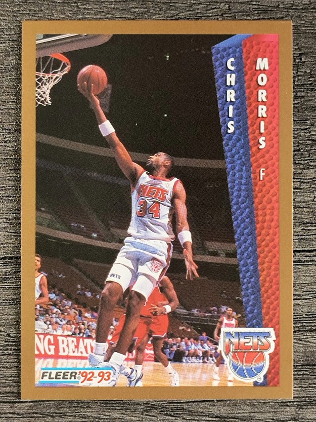 1992-93 Fleer #146 Chris Morris