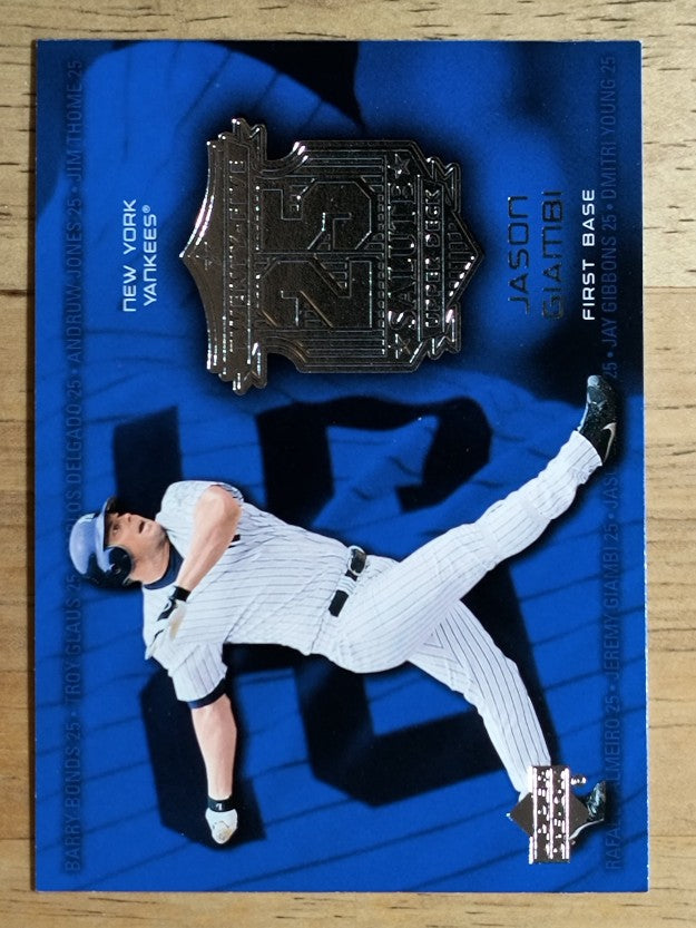 2004 Upper Deck Twenty-Five Salute #6 Jason Giambi