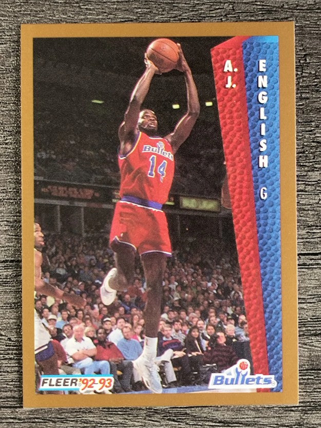 1992-93 Fleer #232 A.J. English