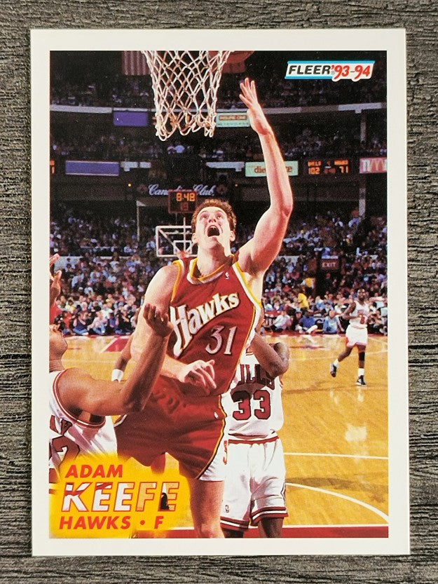 1993-94 Fleer #5 Adam Keefe