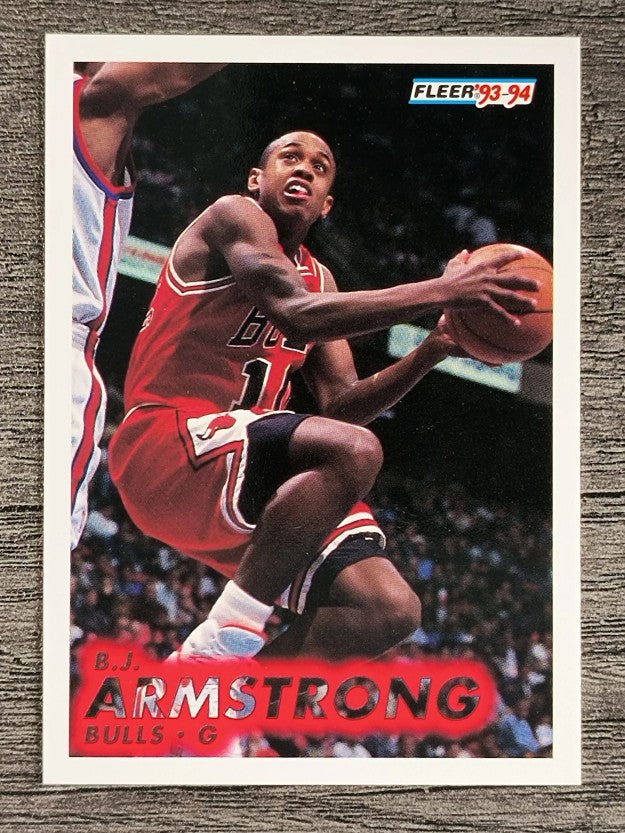 1993-94 Fleer #25 B.J. Armstrong