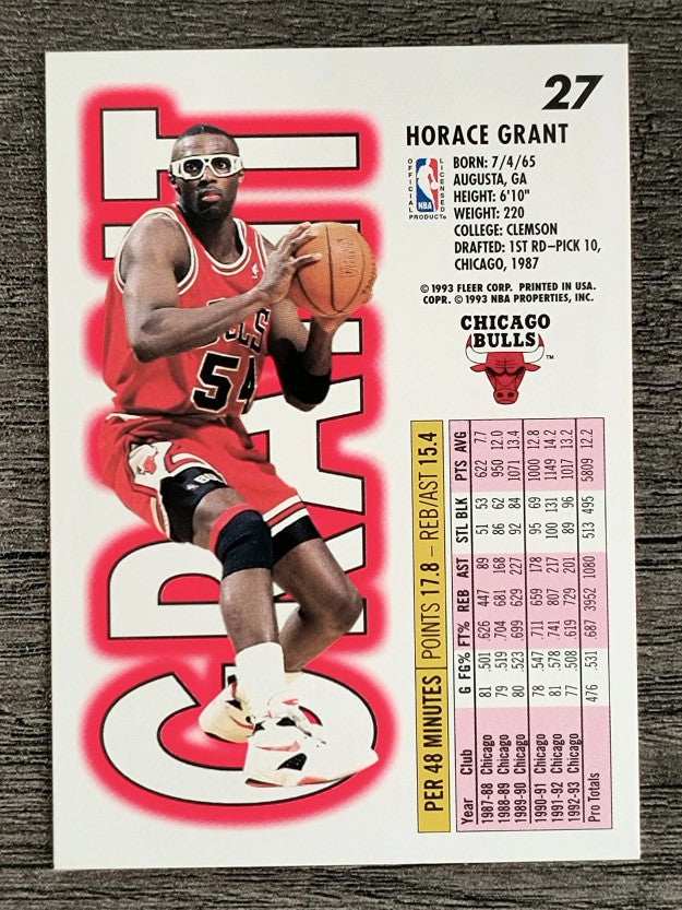 1993-94 Fleer #27 Horace Grant