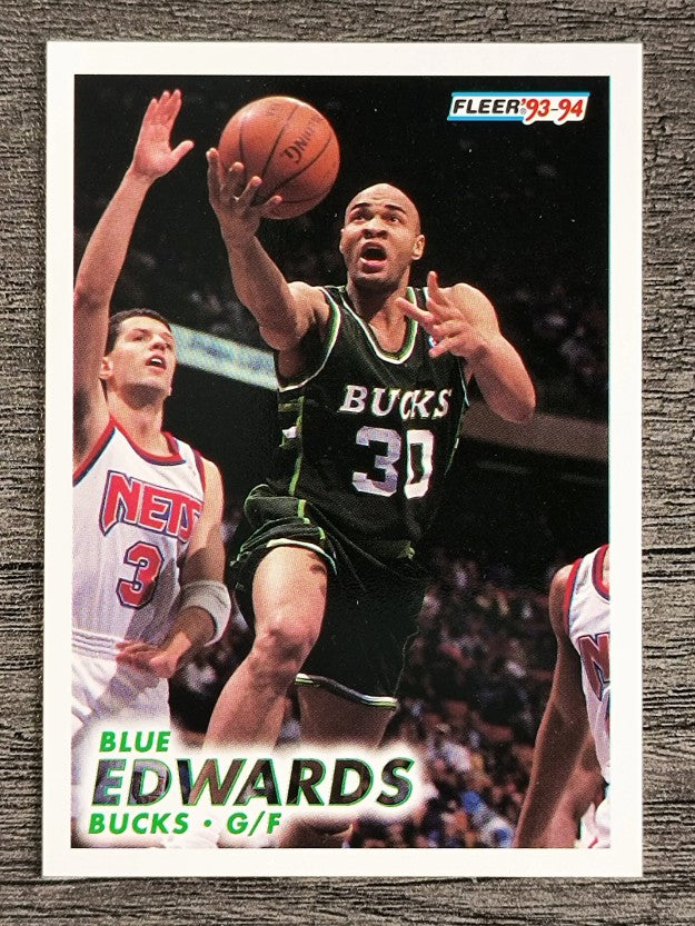 1993-94 Fleer #118 Blue Edwards
