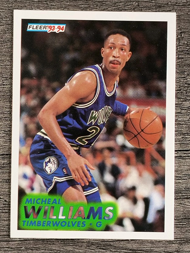 1993-94 Fleer #128 Micheal Williams