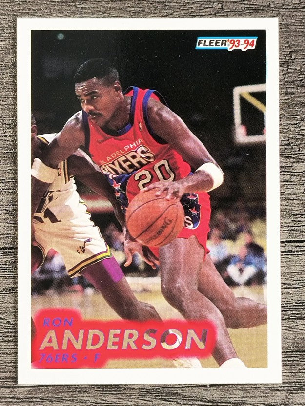 1993-94 Fleer #155 Ron Anderson