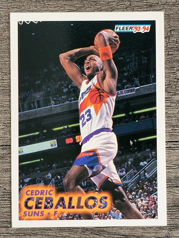 1993-94 Fleer #164 Cedric Ceballos