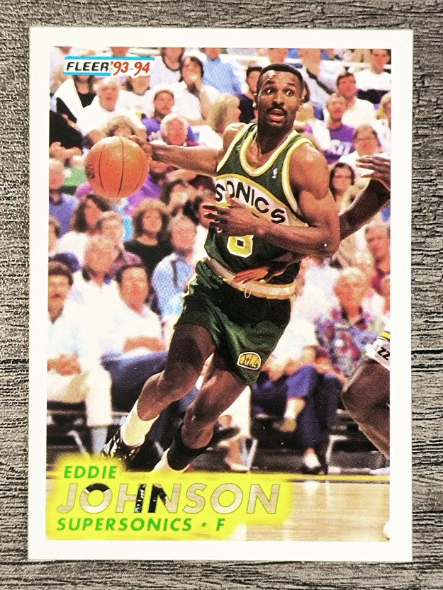 1993-94 Fleer #198 Eddie Johnson