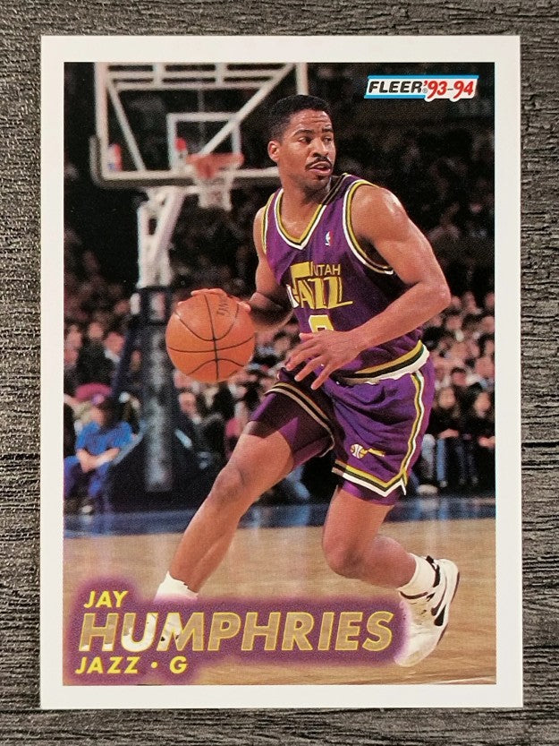 1993-94 Fleer #208 Jay Humphries