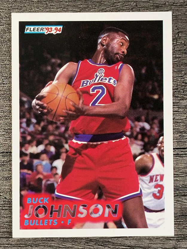 1993-94 Fleer #218 Buck Johnson