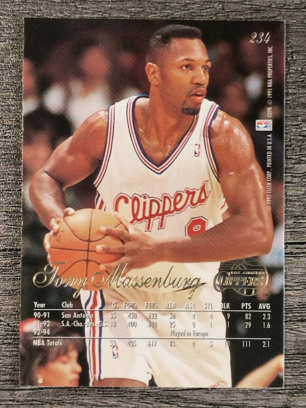 1994-95 Flair #234 Tony Massenburg