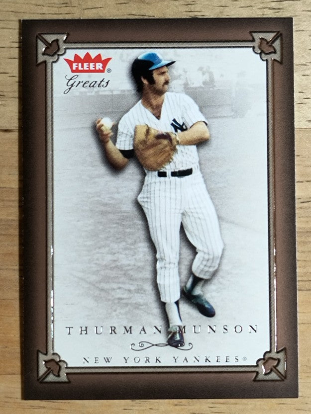 2004 Greats of the Game #17 Thurman Munson