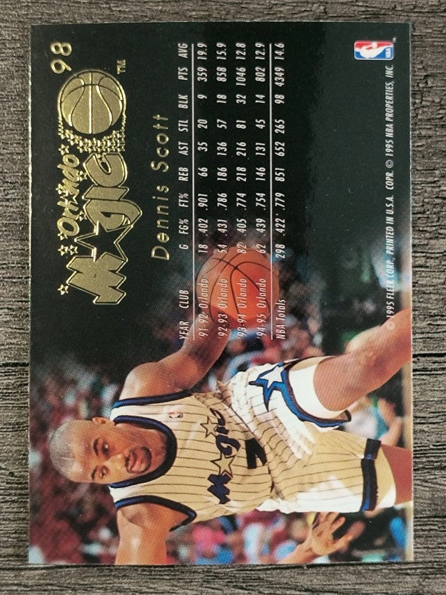 1995-96 Flair #98 Dennis Scott