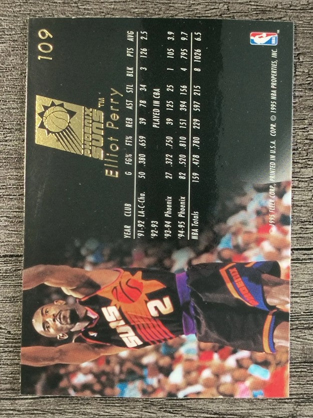 1995-96 Flair #109 Elliot Perry