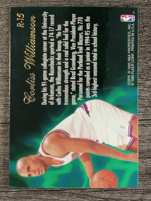 1995-96 Flair Class of '95 #R15 Corliss Williamson