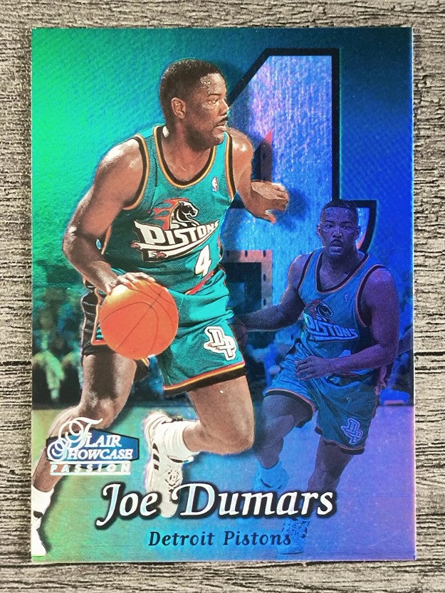 1998-99 Flair Showcase Row 2 #90 Joe Dumars