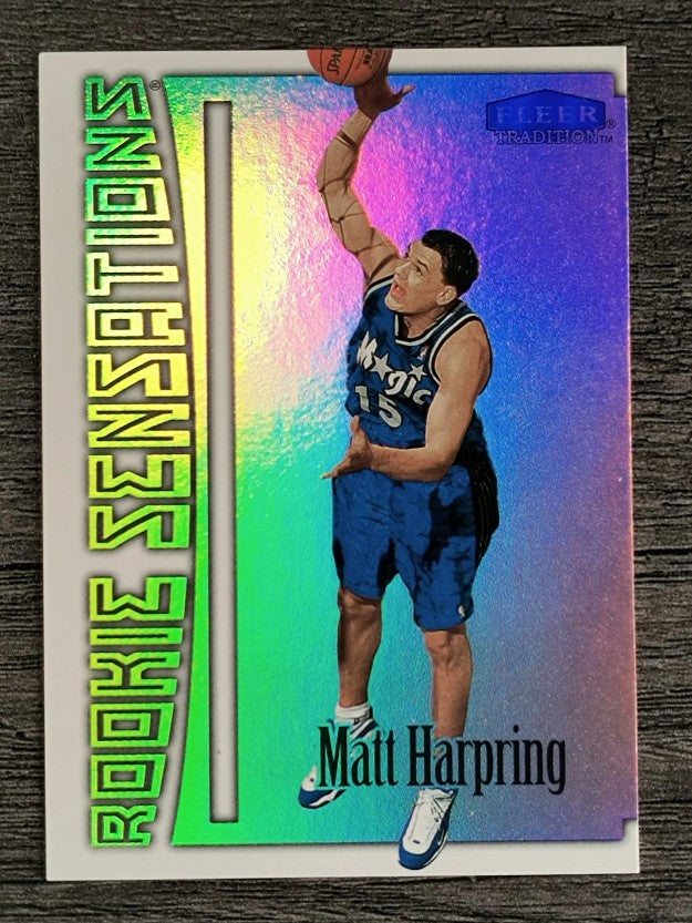 1999-00 Fleer Rookie Sensations #6 Matt Harpring