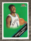 2000-01 Fleer #256 Donnell Harvey RC