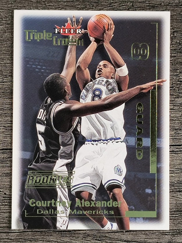 2000-01 Fleer Triple Crown #3 Courtney Alexander RC