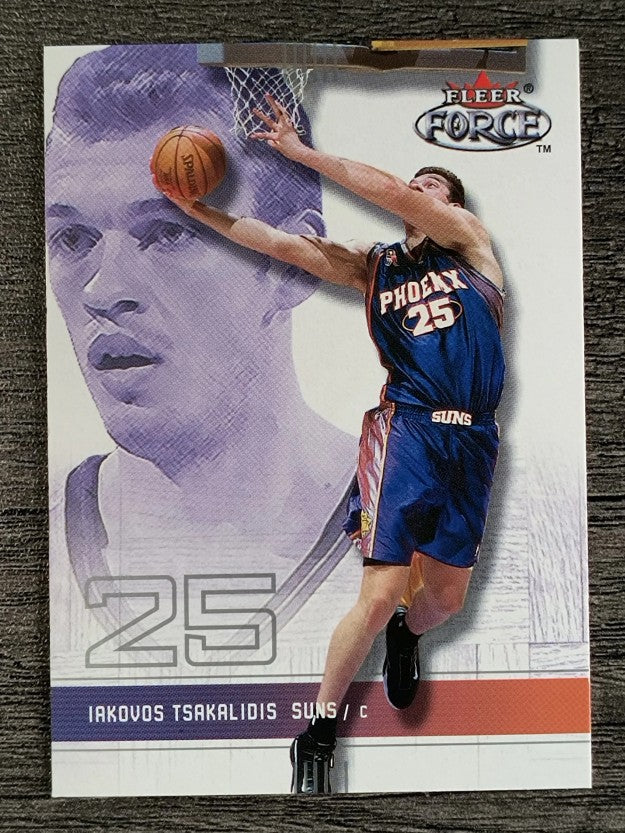 2001-02 Fleer Force #39 Iakovos Tsakalidis
