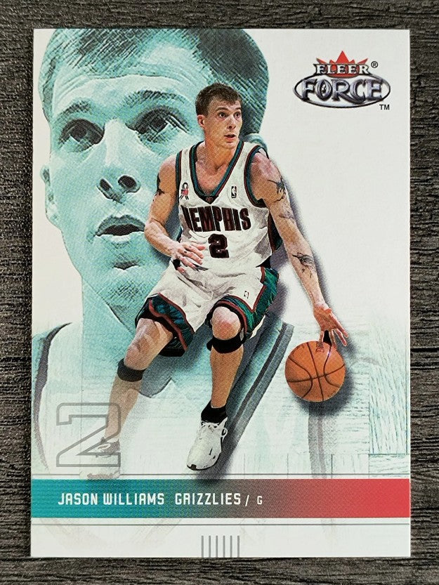 2001-02 Fleer Force #48 Jason Williams