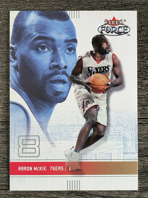 2001-02 Fleer Force #83 Aaron McKie