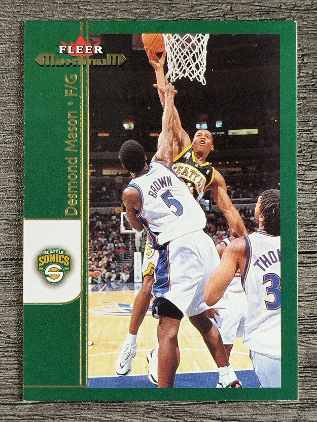 2001-02 Fleer Maximum #136 Desmond Mason