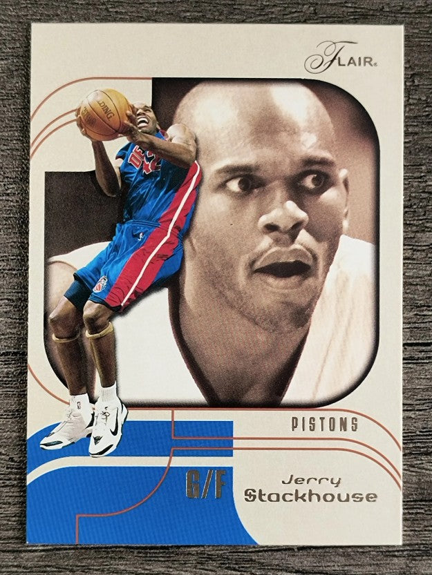 2002-03 Flair #79 Jerry Stackhouse