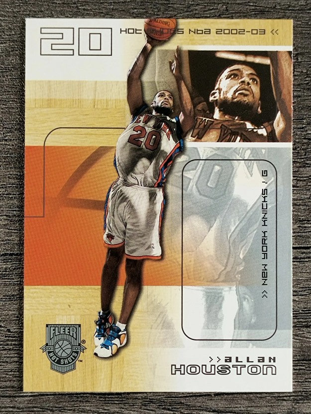 2002-03 Fleer Hot Shots #30 Allan Houston