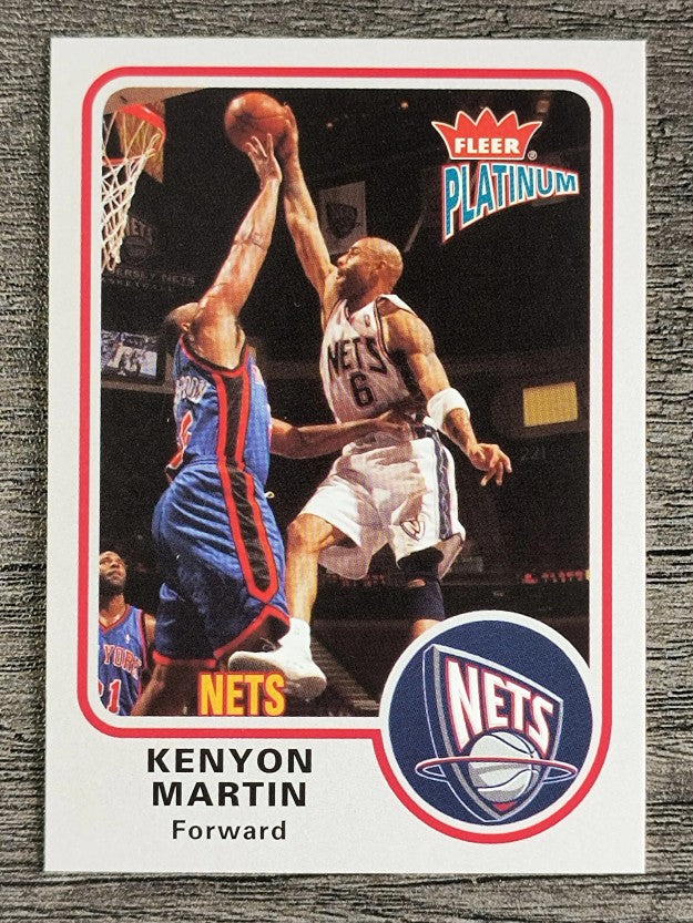 2002-03 Fleer Platinum #136 Kenyon Martin