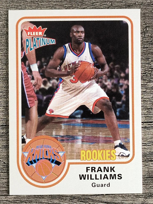 2002-03 Fleer Platinum #173 Frank Williams RC (NM)