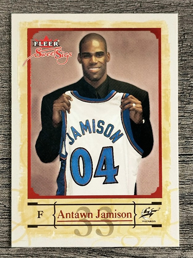 2004-05 Fleer Sweet Sigs #5 Antawn Jamison