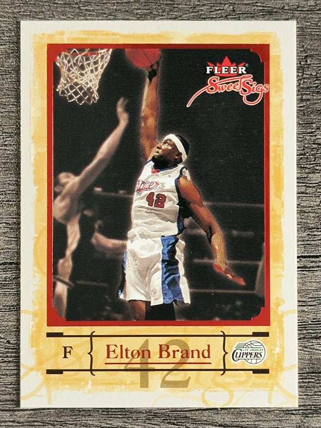 2004-05 Fleer Sweet Sigs #46 Elton Brand