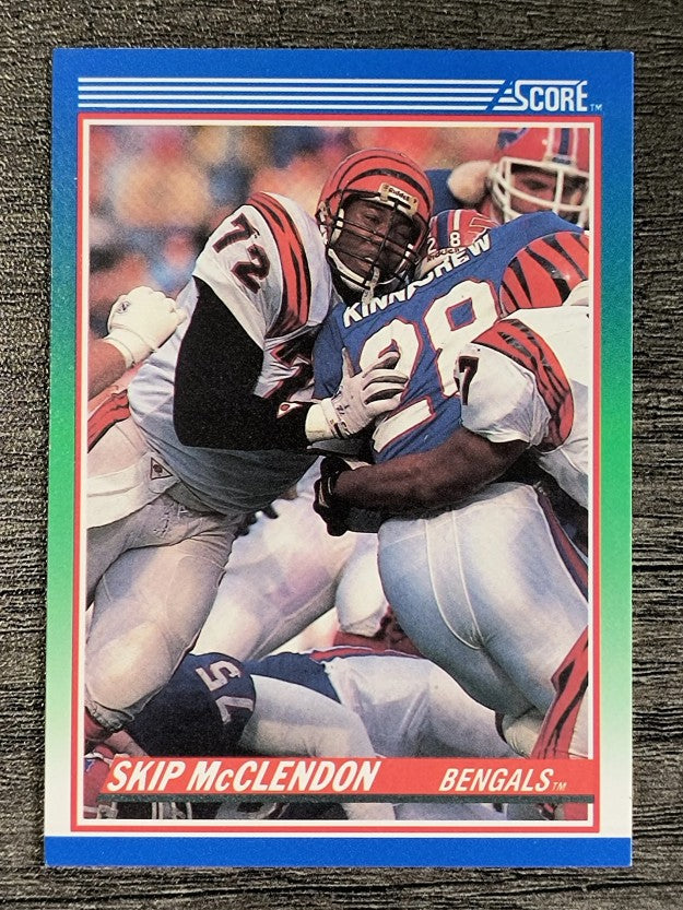 1990 Score #72 Skip McClendon RC