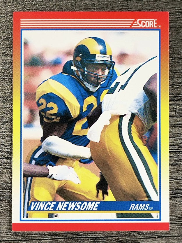 1990 Score #222 Vince Newsome RC