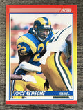 1990 Score #222 Vince Newsome RC