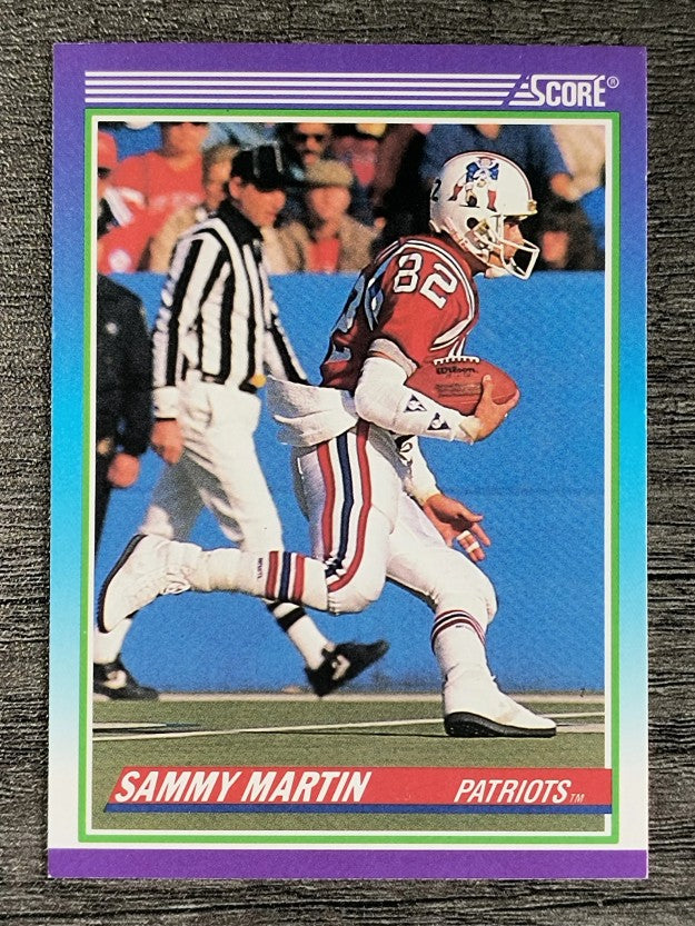 1990 Score #444 Sammy Martin