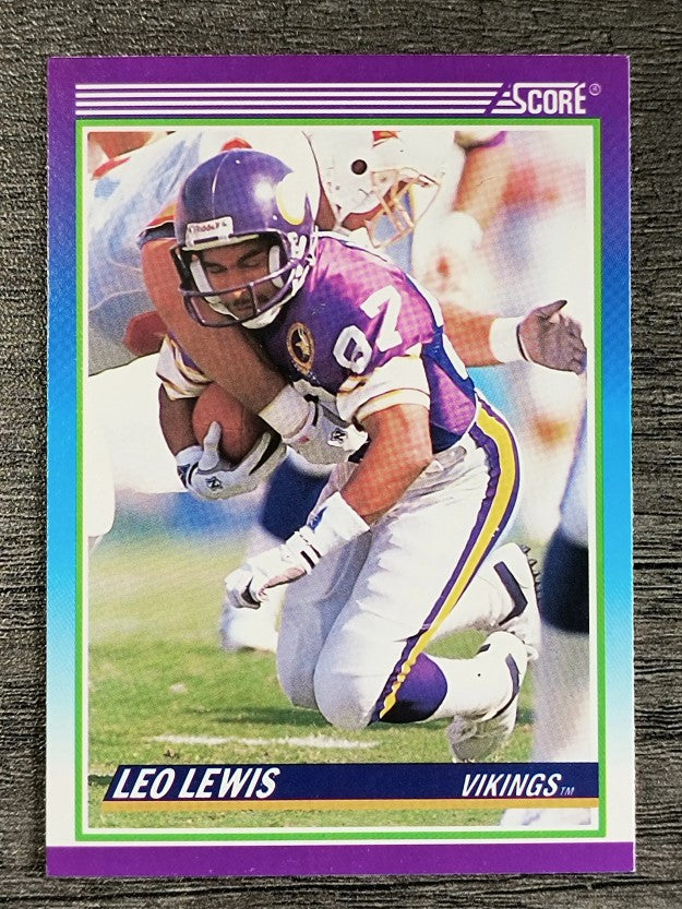 1990 Score #536 Leo Lewis