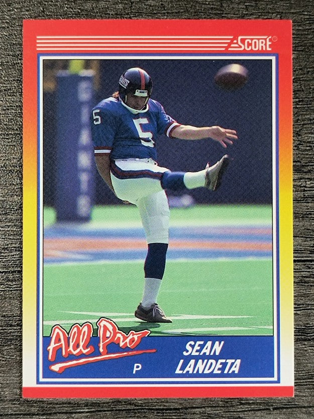 1990 Score #578 Sean Landeta AP