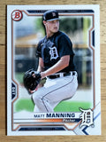 2021 Bowman Prospects #BP111 Matt Manning
