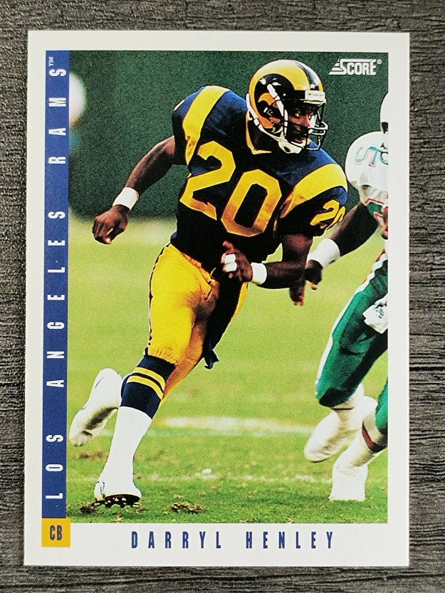 1993 Score #139 Darryl Henley