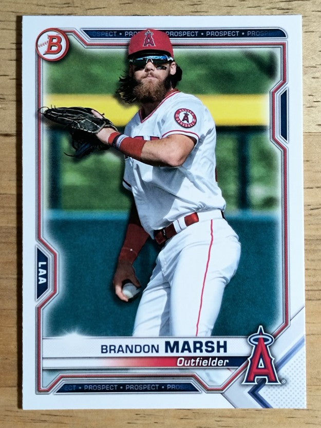 2021 Bowman Prospects #BP112 Brandon Marsh