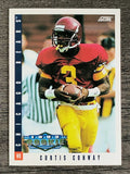 1993 Score #307 Curtis Conway RC
